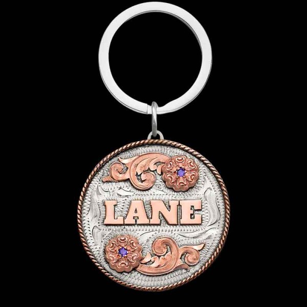 The Big Country Custom Keychain